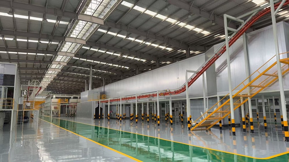 喷淋前处理生产线